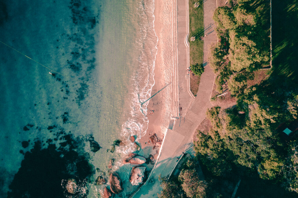 Vaucluse Bay top down